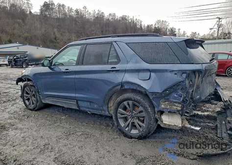 2021 Ford Explorer Xlt from USA, damaged, VIN 1FMSK8DHXMGA80319